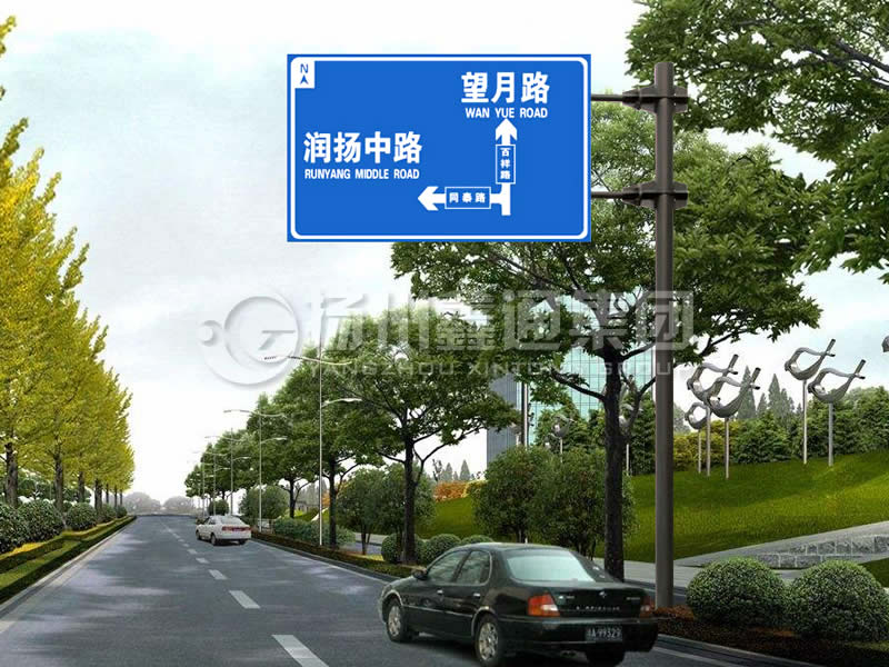 BZG-002，交通標(biāo)志桿，F(xiàn)型交通標(biāo)志桿