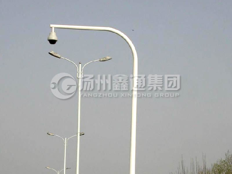 DJG-014，電子警察桿，彎臂球機桿