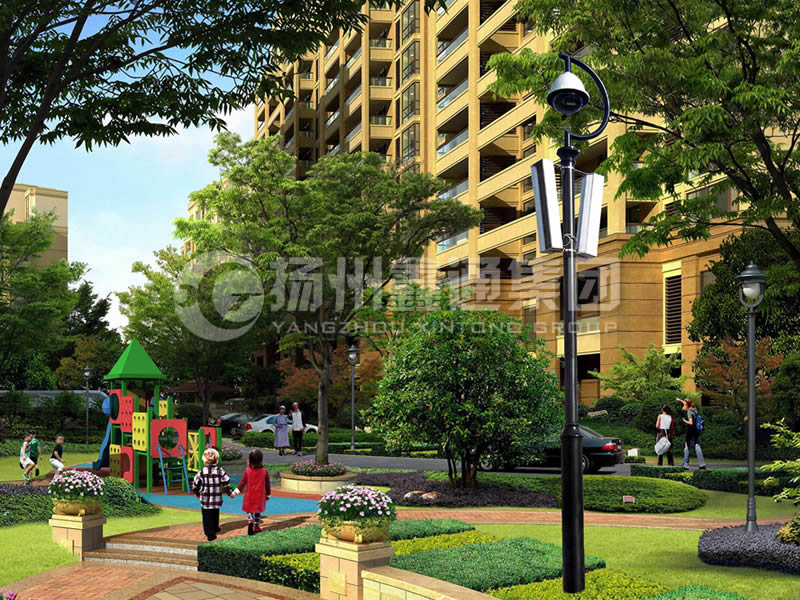 DJG-027，電子警察桿，小區(qū)監(jiān)控桿