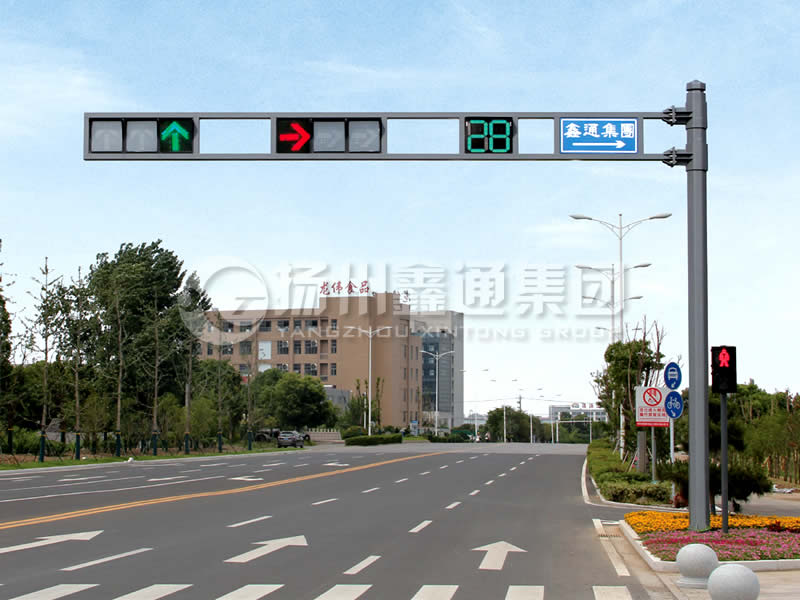 XHDG-001，八棱立桿框架信號(hào)燈桿