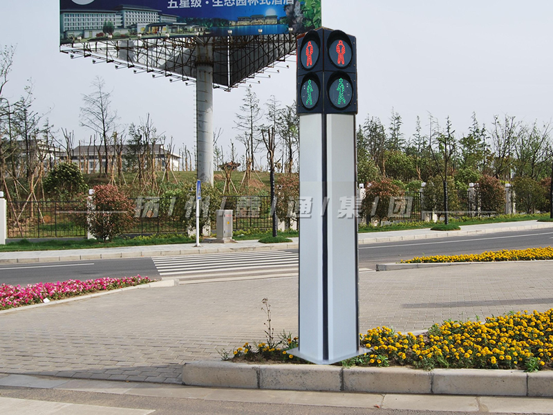 YTH302-7L-RX，一體化雙面人行燈